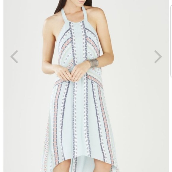 BCBGMaxAzria Dresses & Skirts - ✨3 x Host Pick✨Ginevia Hi-low Hem Halter Dress